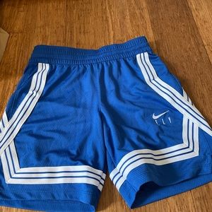 Women’s Nike blue soccer shorts medium